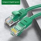 Green Network Cable Household Gigabit Super Six