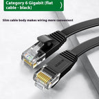 Green Network Cable Household Gigabit Super Six