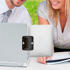 Creative dual screen display connection clip