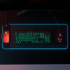 Wireless Charging RGB Mouse Pad, Luminous Mouse Pad, Soft Pad