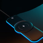 Wireless Charging RGB Mouse Pad, Luminous Mouse Pad, Soft Pad