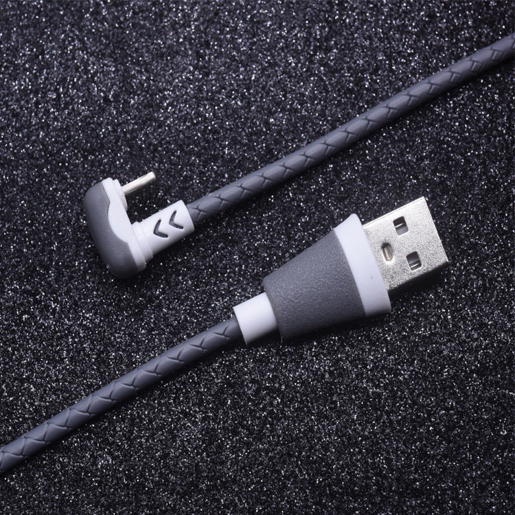 Compatible with Apple, Wholesale Mobile Game Data Cable Suitable For 1.2M Apple Iphone Mobile Phone Charging Cable Apple Elbow Data Cable