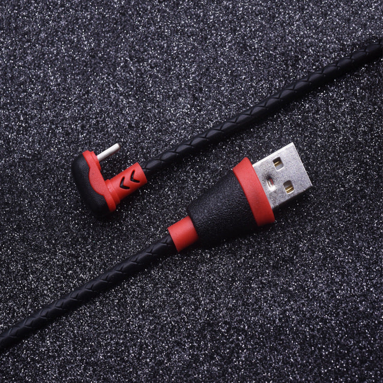 Compatible with Apple, Wholesale Mobile Game Data Cable Suitable For 1.2M Apple Iphone Mobile Phone Charging Cable Apple Elbow Data Cable