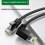 Green Network Cable Household Gigabit Super Six