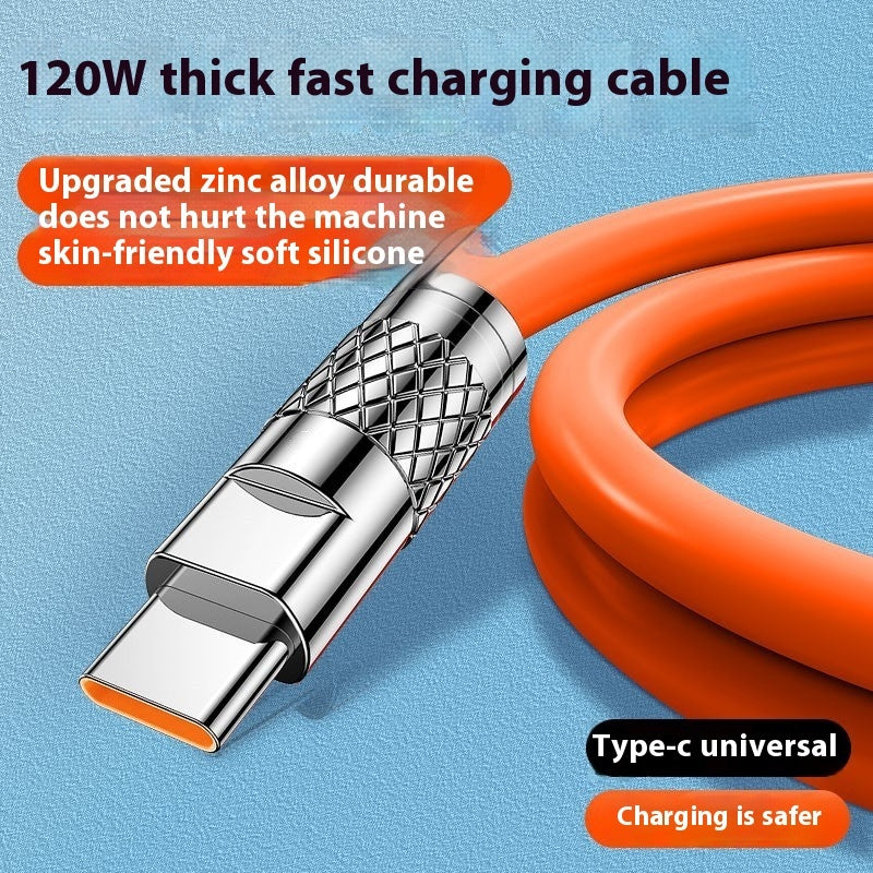 Super Fast Charge Zinc Alloy Mobile Phone Data Cable
