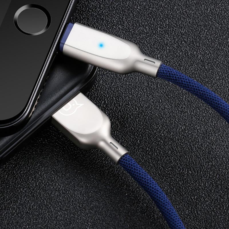 Compatible With Apple, Intelligent Power Off 8 Pin Charger Cable For X 8 7 6