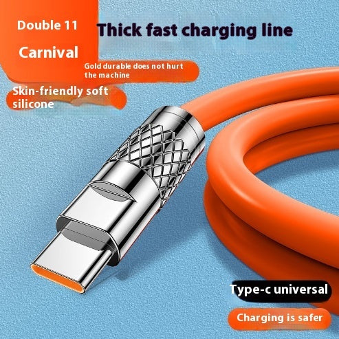 Super Fast Charge Zinc Alloy Mobile Phone Data Cable
