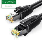 Green Network Cable Household Gigabit Super Six