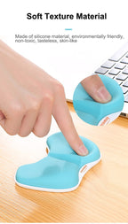 Silicone wrist mouse pad