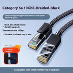 Green Network Cable Household Gigabit Super Six