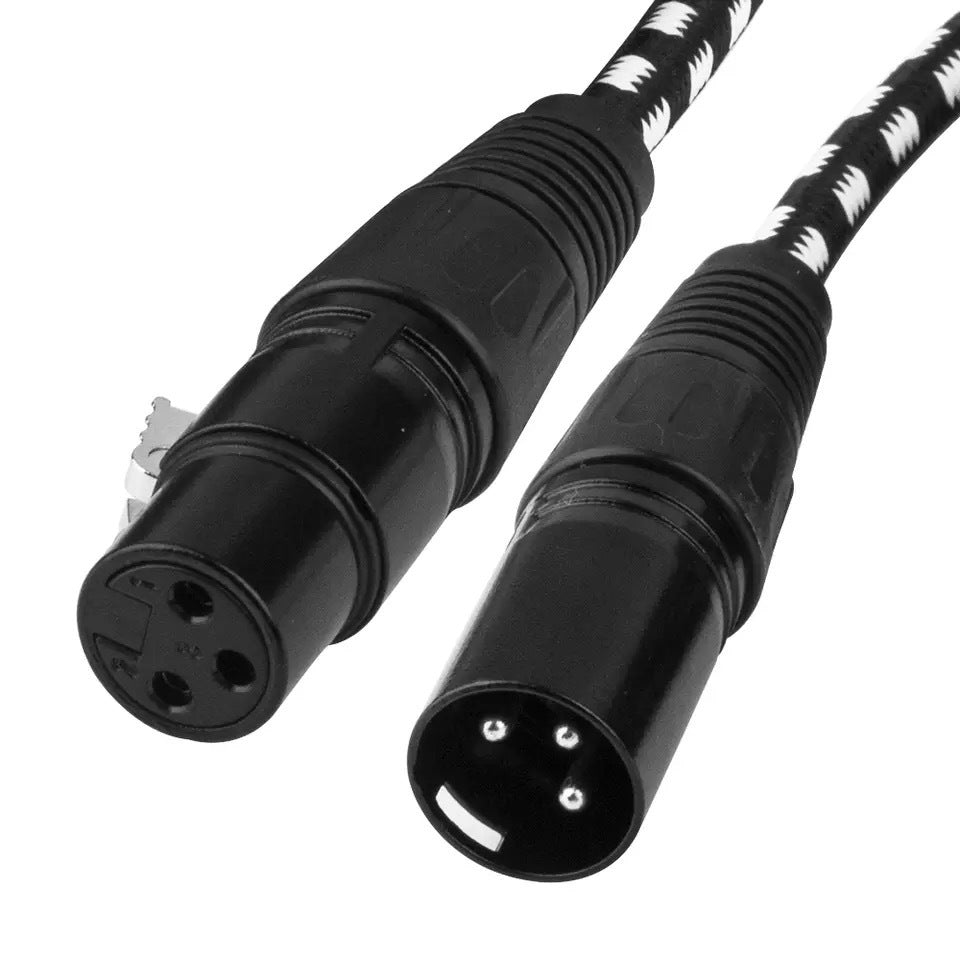 Cannon Wire Male To Female Audio Microphone Connector Cable