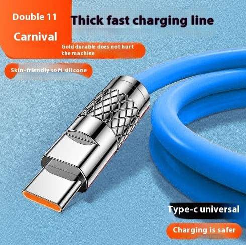 Super Fast Charge Zinc Alloy Mobile Phone Data Cable
