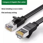 Green Network Cable Household Gigabit Super Six