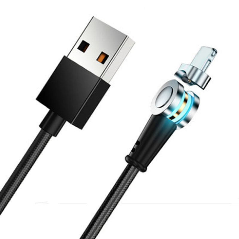 Rotating magnetic data cable