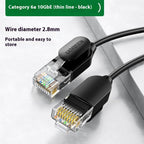 Green Network Cable Household Gigabit Super Six