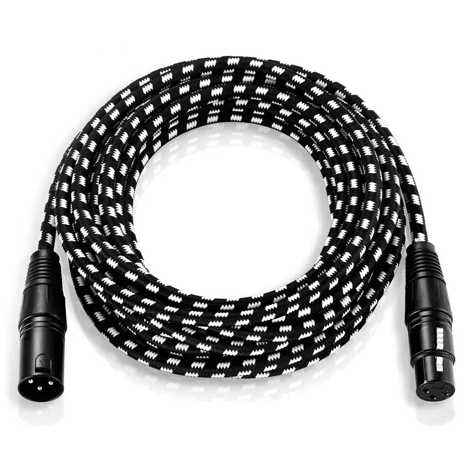 Cannon Wire Male To Female Audio Microphone Connector Cable